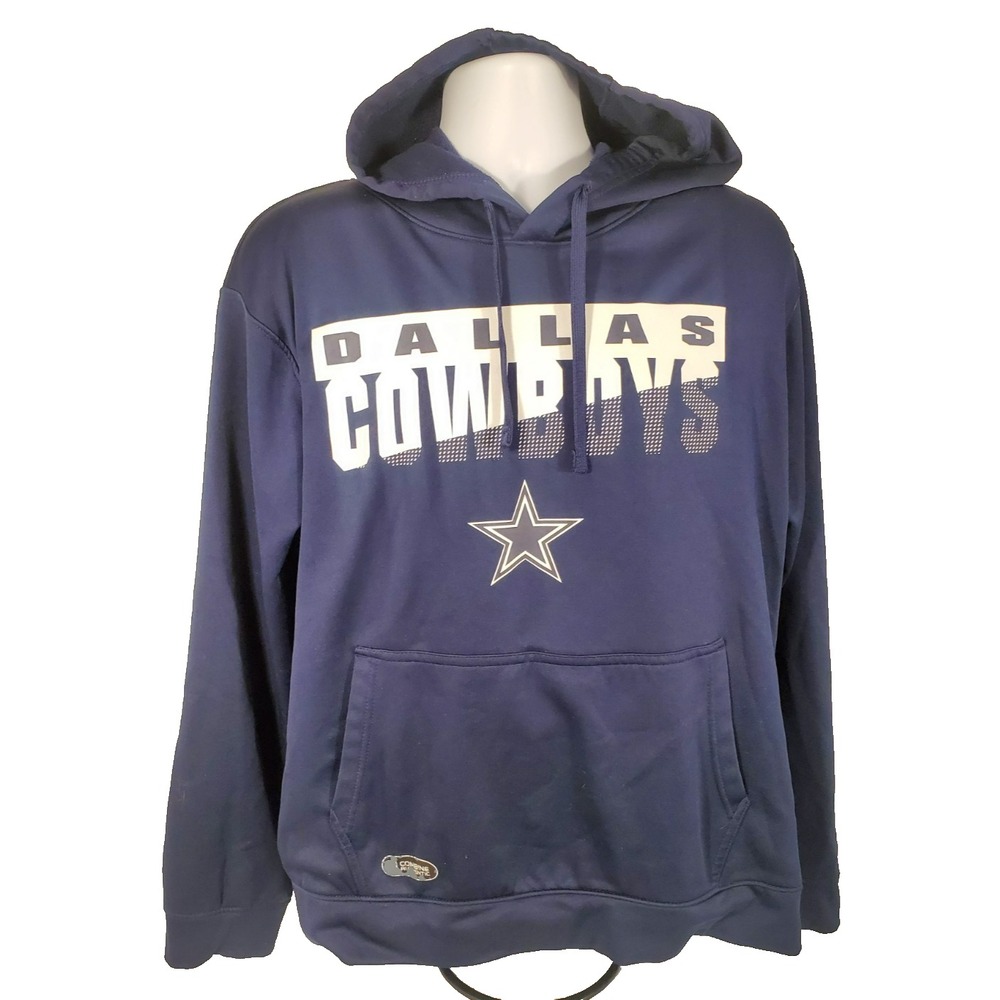 Dallas Cowboys NFL Team Apparel New Era Combine‎ Authentic Hoodie XL